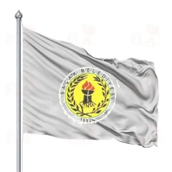 Saak Belediyesi Gnder Flamas ve Bayraklar