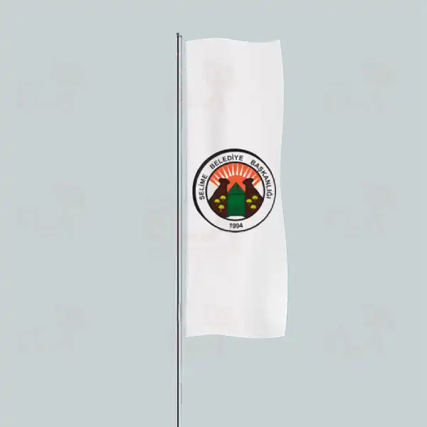 Selime Belediyesi Yatay ekilen Flamalar ve Bayraklar