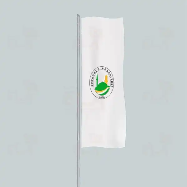 Sungurlu Belediyesi Yatay ekilen Flamalar ve Bayraklar