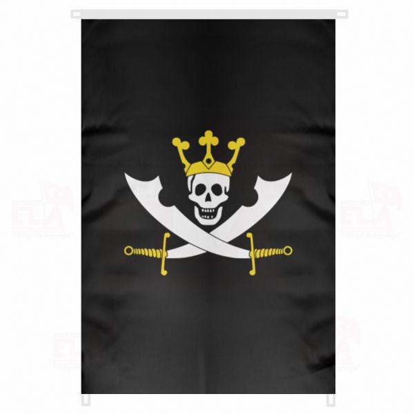 The Pirate King Bina Boyu Bayraklar
