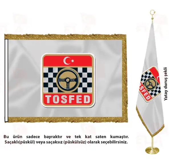 Trkiye Otomobil Sporlar Federasyonu Saten Makam Flamas