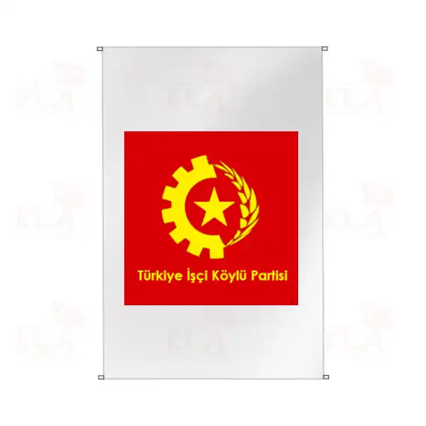 Trkiye i Kyl Partisi Bina Boyu Bayraklar