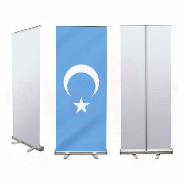 Uygur Trkleri Banner Roll Up
