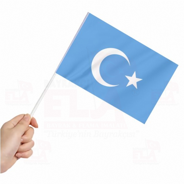 Uygur Trkleri Sopal Bayrak ve Flamalar
