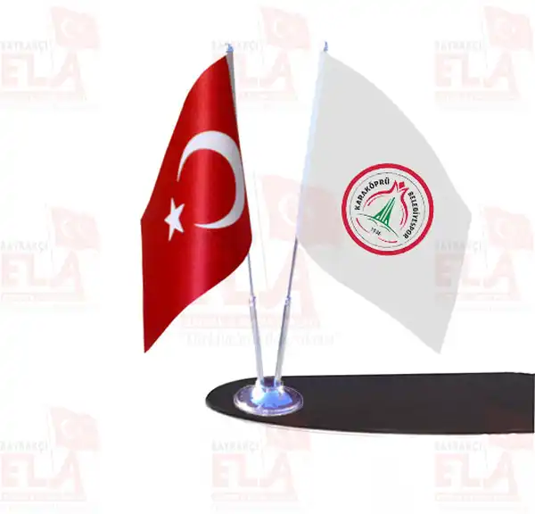 Karakpr Belediyespor Masa Bayrak