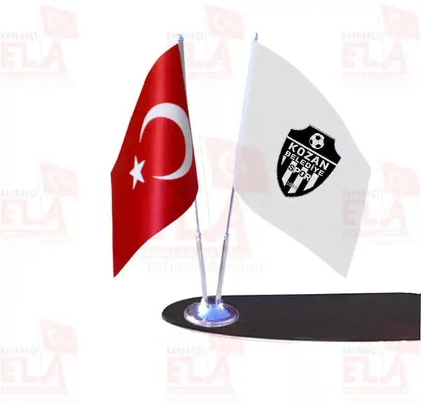 Kozan Belediyespor Masa Bayrak