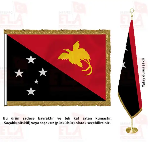 Papua Yeni Gine Saten Makam Flamas